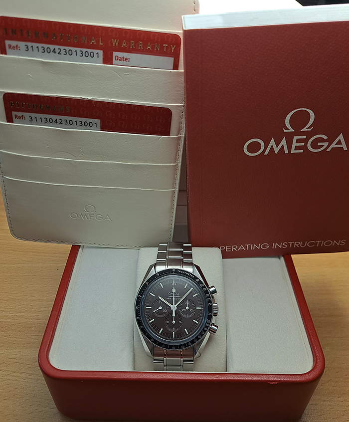 Omega Speedmaster Chocolate Dial Moonwatch Ref. 311.30.42.30.13.001